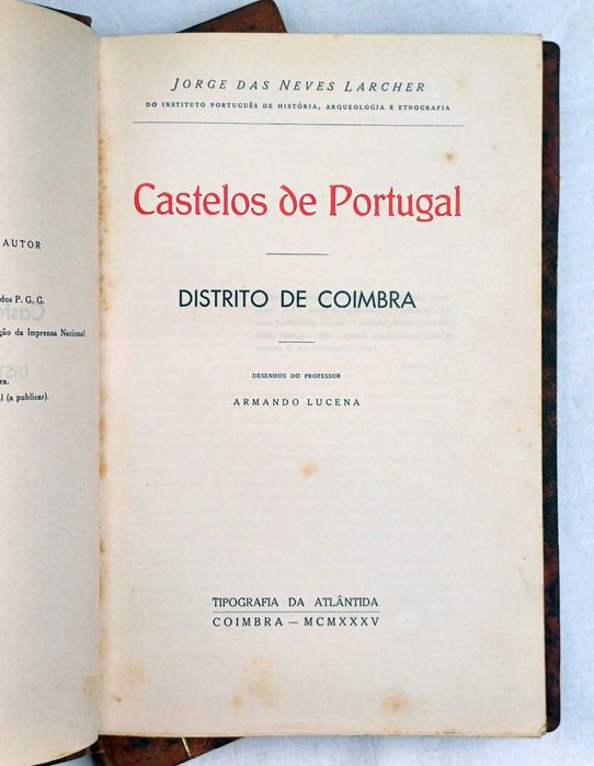 Castelos de Portugal, 1933, 2 volumes