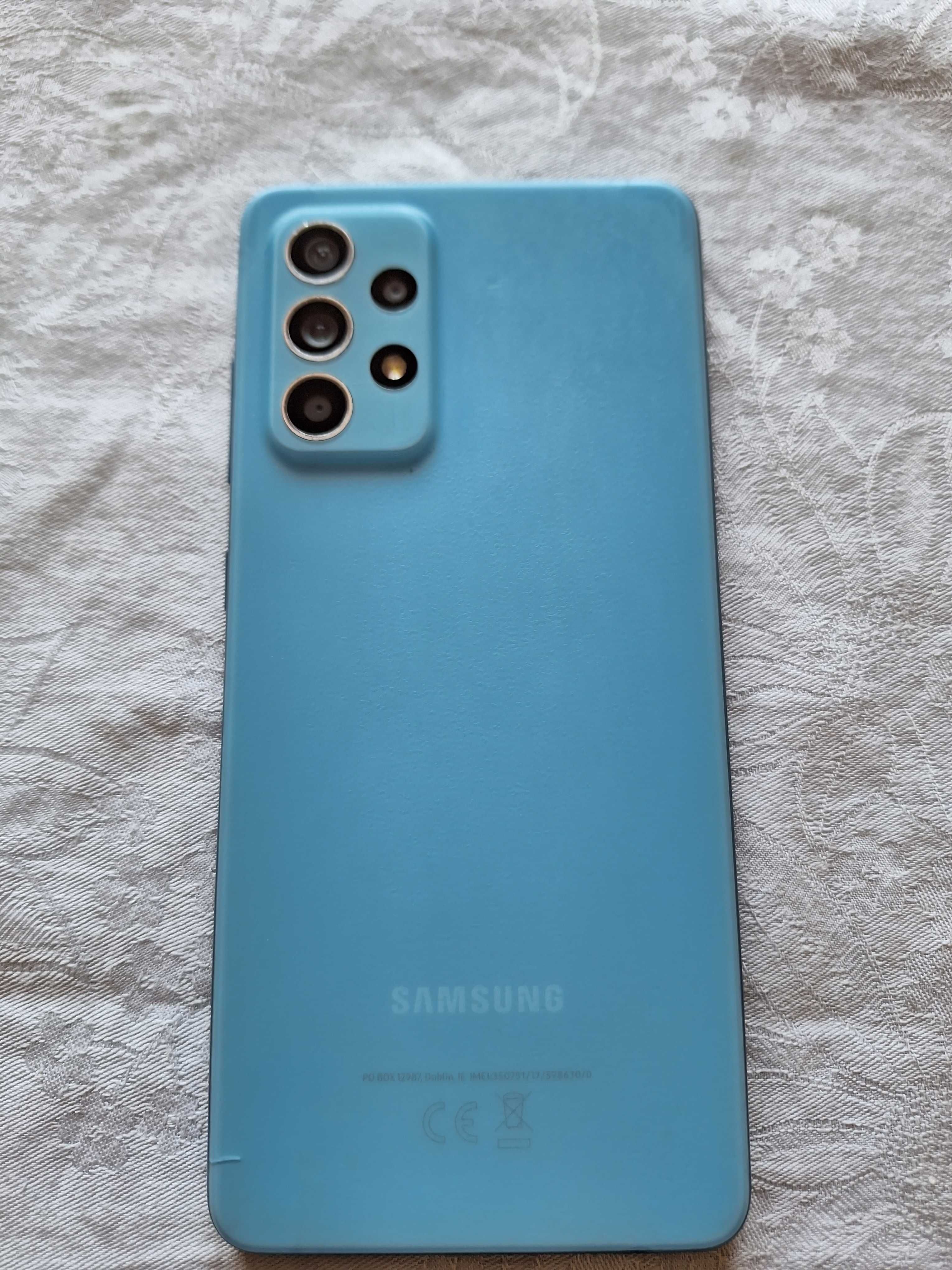 Samsung-A52F/DS 6/128 GB (Awesome Blue) + ładowarka