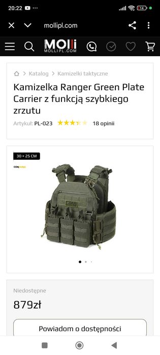 Kamizelka taktyczna Wz.93 MolliPl.com