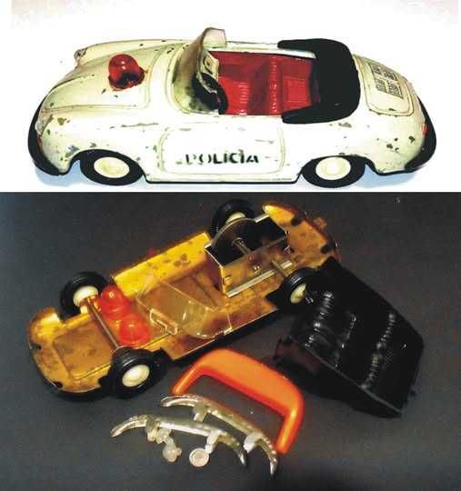JATO peças originais para restauro do Porsche