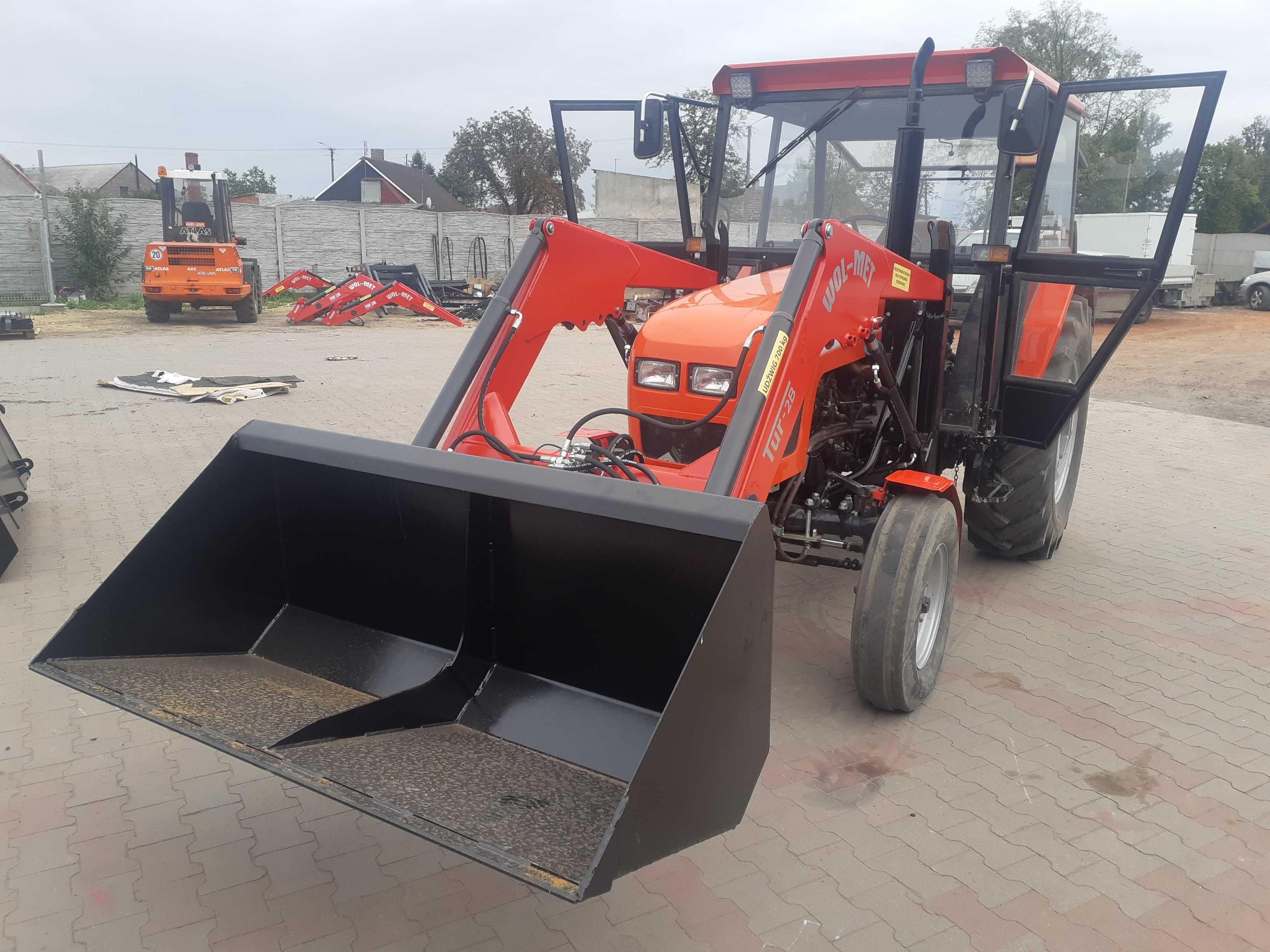 Nowy Model WOL-MET Ładowacz czołowy 2B MTZ URSUS ZETOR 900kg Dowóz