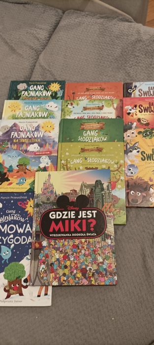 Książki dla dzieci , gang slodziakow , fajniakow , swojakow , Miki