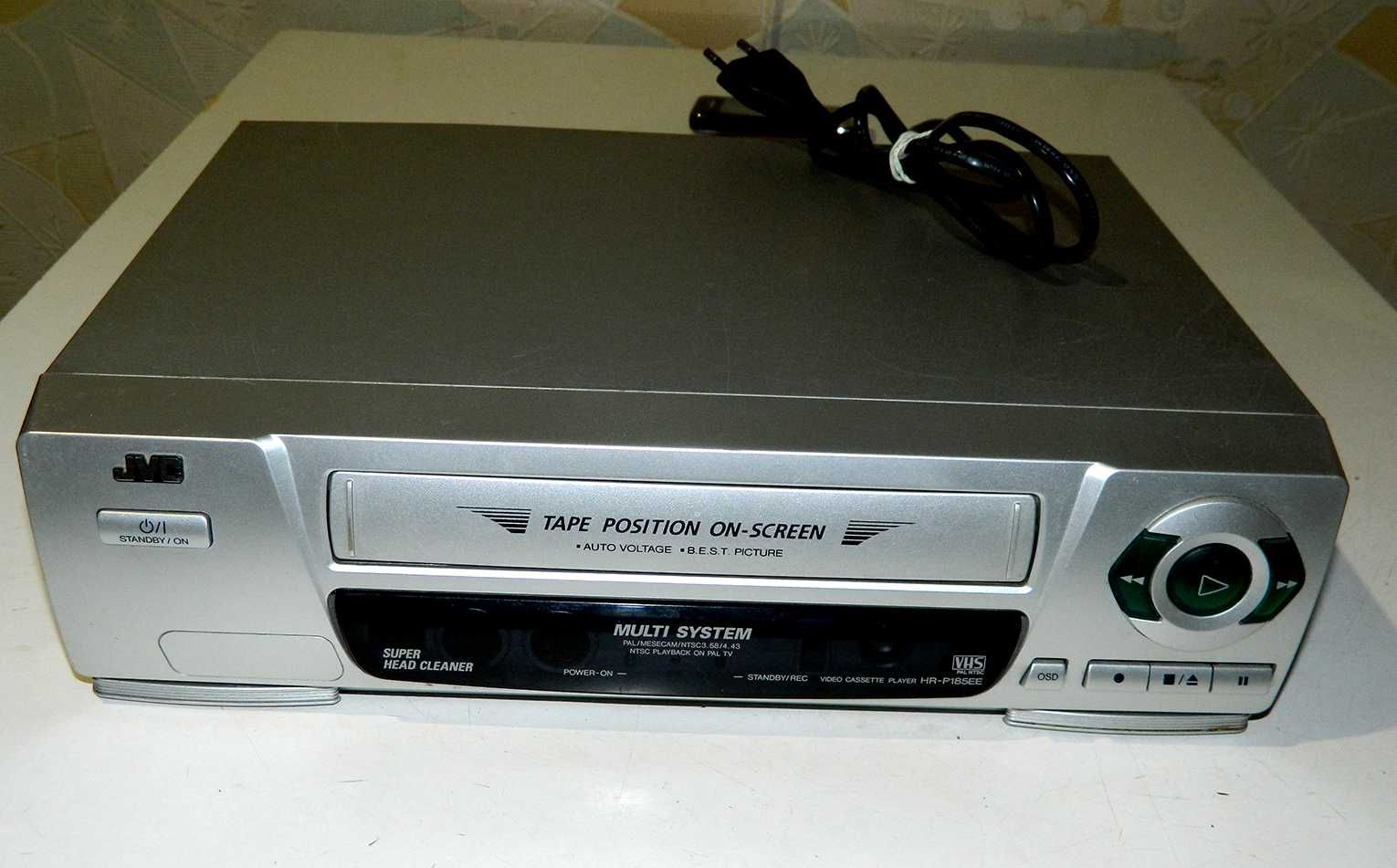 Пишущий кассетный видеоплеер JVC HR-P185EE