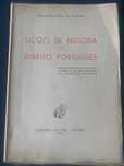 livro lições de historia do direito portugues