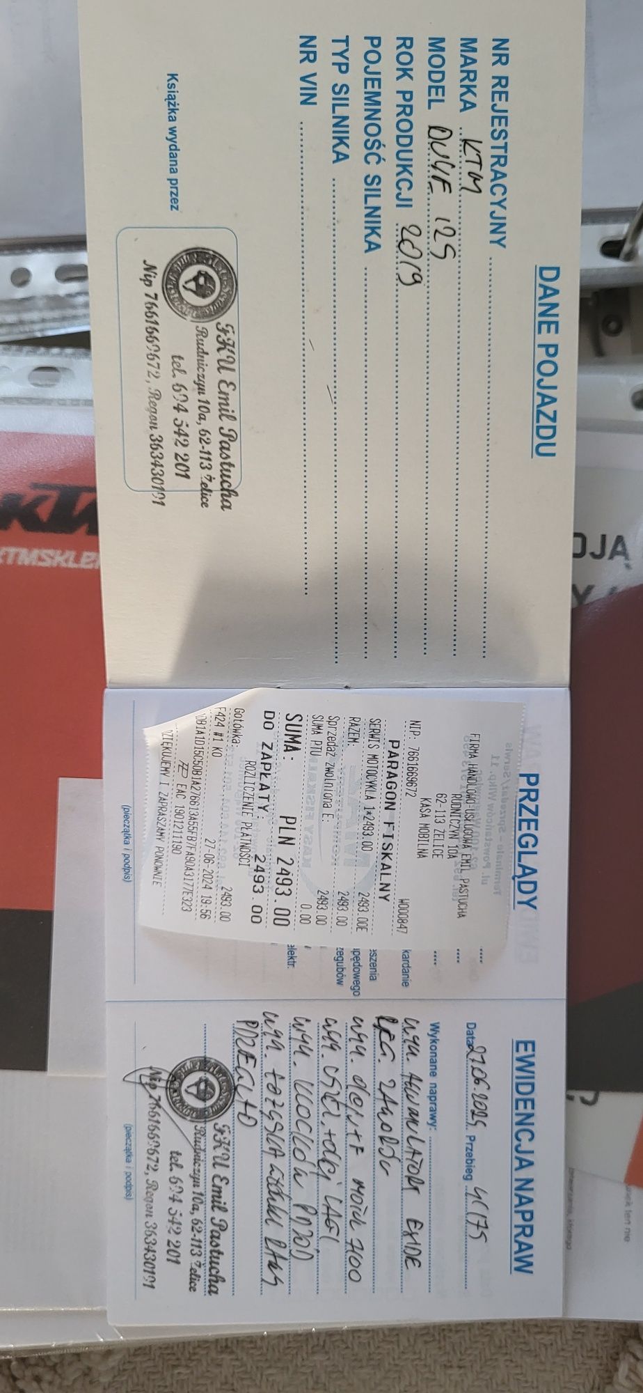 Ktm Duke 125cm 2019r