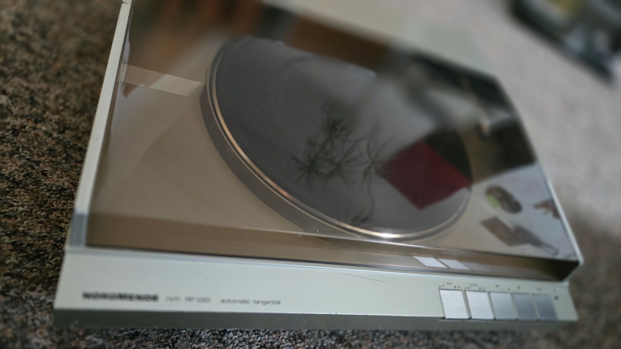 Gramofon Nordmende RP 1261, automat,  liniowy, unikat, Japan