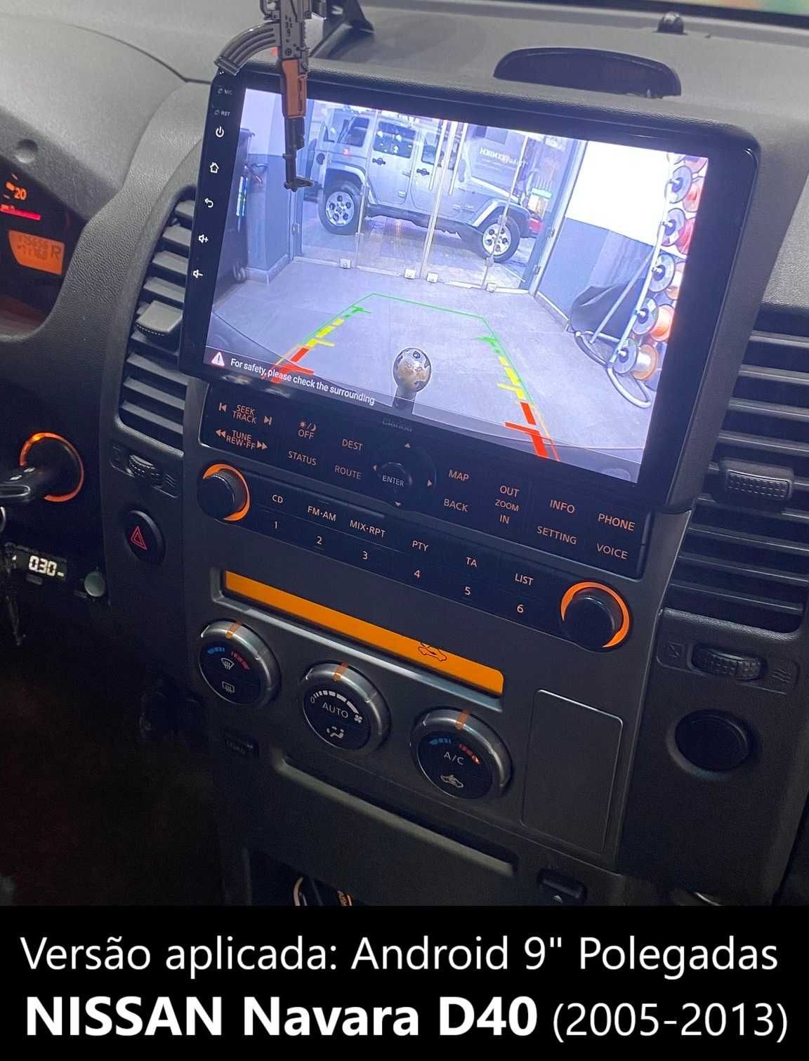 Rádio 2DIN • Nissan NAVARA • D40 / D23 / NP300 • Android 4+32GB