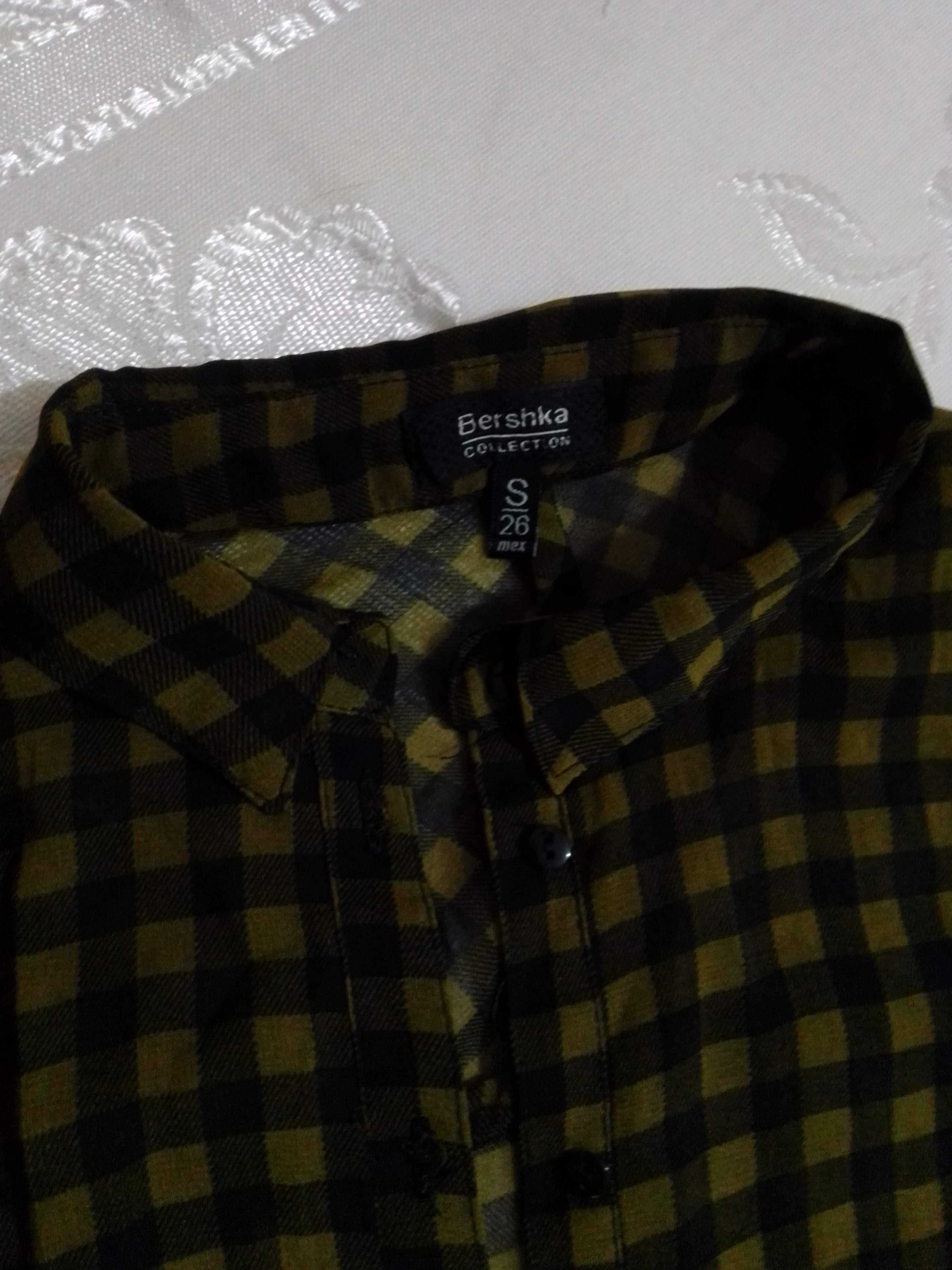 Camisa xadrez transparencia