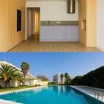 Arrendamento T2 remodelado, Alto da Barra, vista mar, garagem, piscina