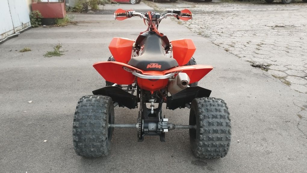Quad KTM XC 525 z 2009r bieg wsteczny