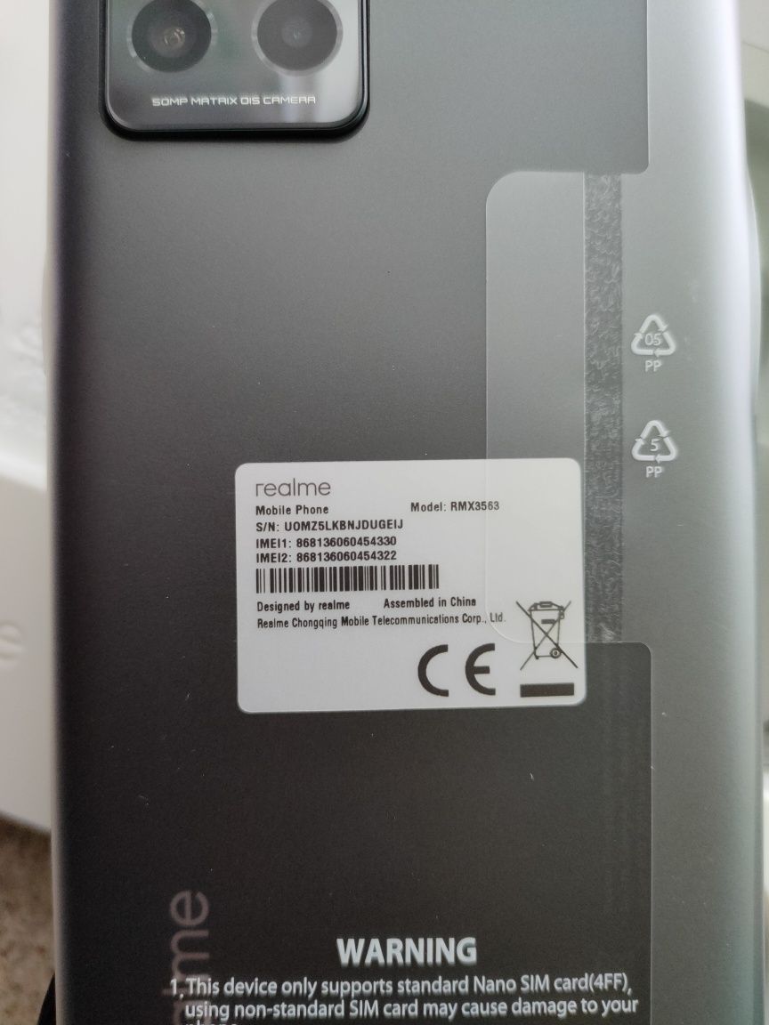 realme GT Neo 3 5G 12/256GB 150W OIS Asphalt Black EU. Гарантія