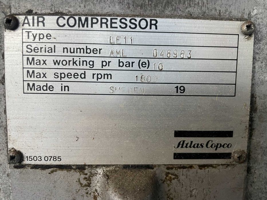 Compressor Pistom ATLAS COPCO LE11