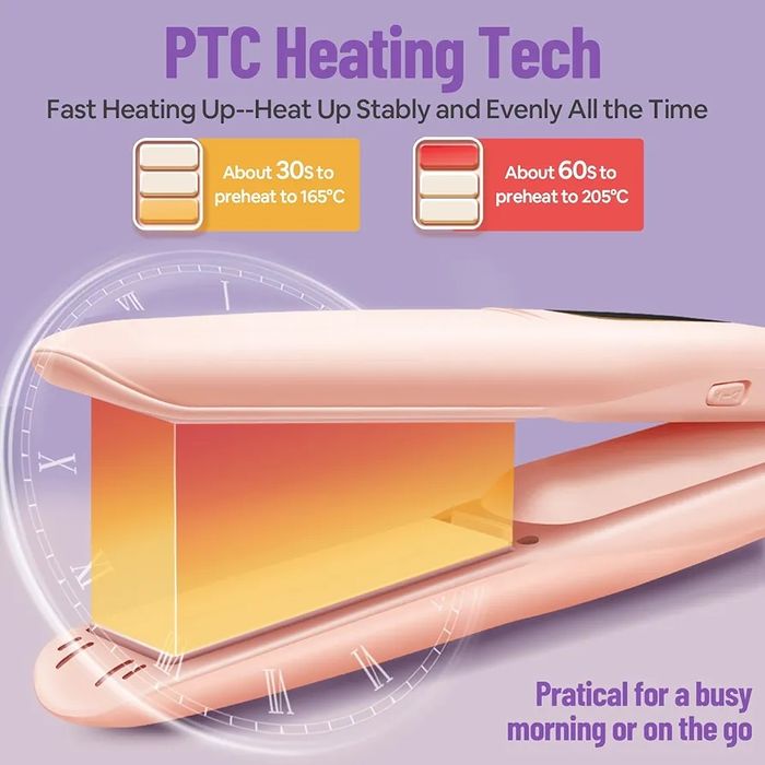 SUNMAY Voga Bezprzewodowa prostownica i lokówka