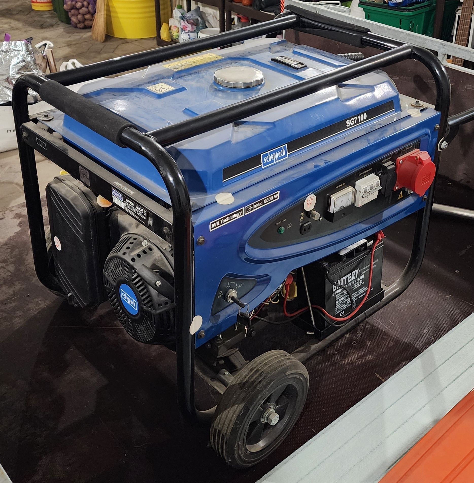 Продам генератор Scheppach SG7100