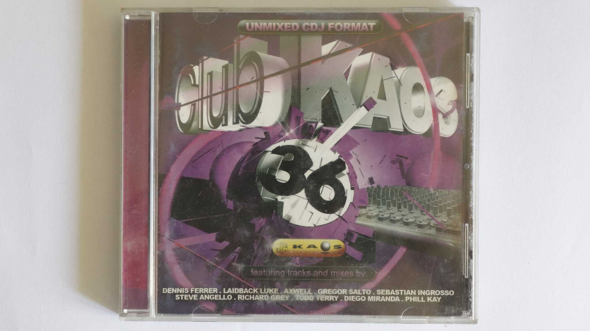 CD "Club Kaos" Unmixed CDJ Format.