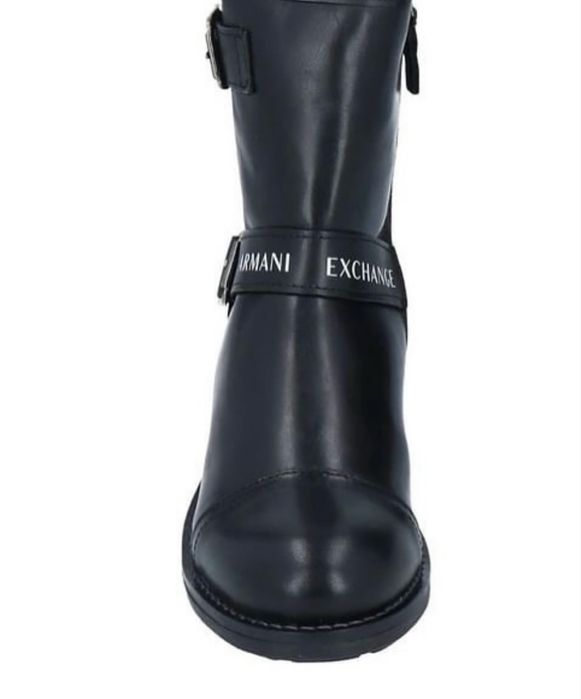 Armani Exchange кожаные ботинки оригинал