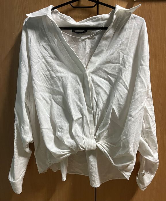 Сорочка з вузлом від Zara(у новому стані, не ношена,але вже без бірки)
