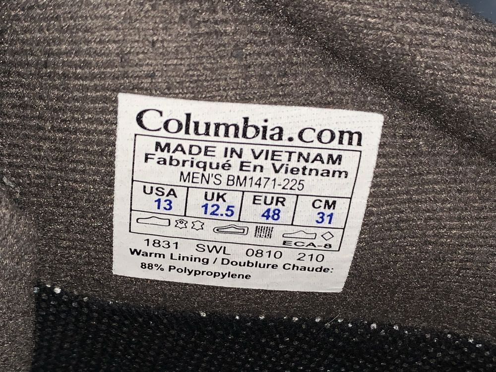 Buty trekkingowe Columbia 48