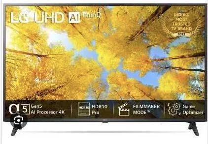 LG 55UQ75003 4K UHD HDR Al ThinQ smart wi-fi webos led VESA