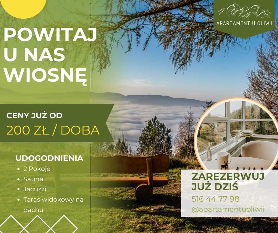 Apartament - widok na góry - od 200 zł za 4 osoby