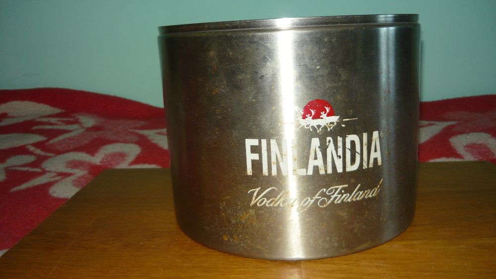 Finlandia wódka wiaderko pojemnik na lód