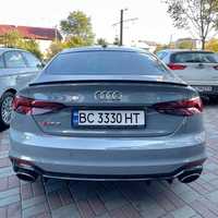 Спойлер накладка лип спойлер сабля Ауді Audi A5 B9 2016+ стиль s5