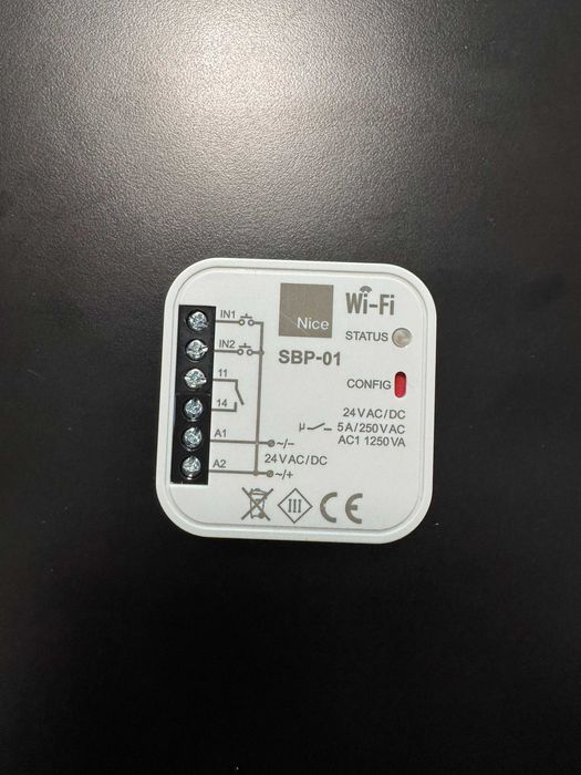 Nice Wi-Fi moduł zdalnego sterowania napędem bramy - smartfon