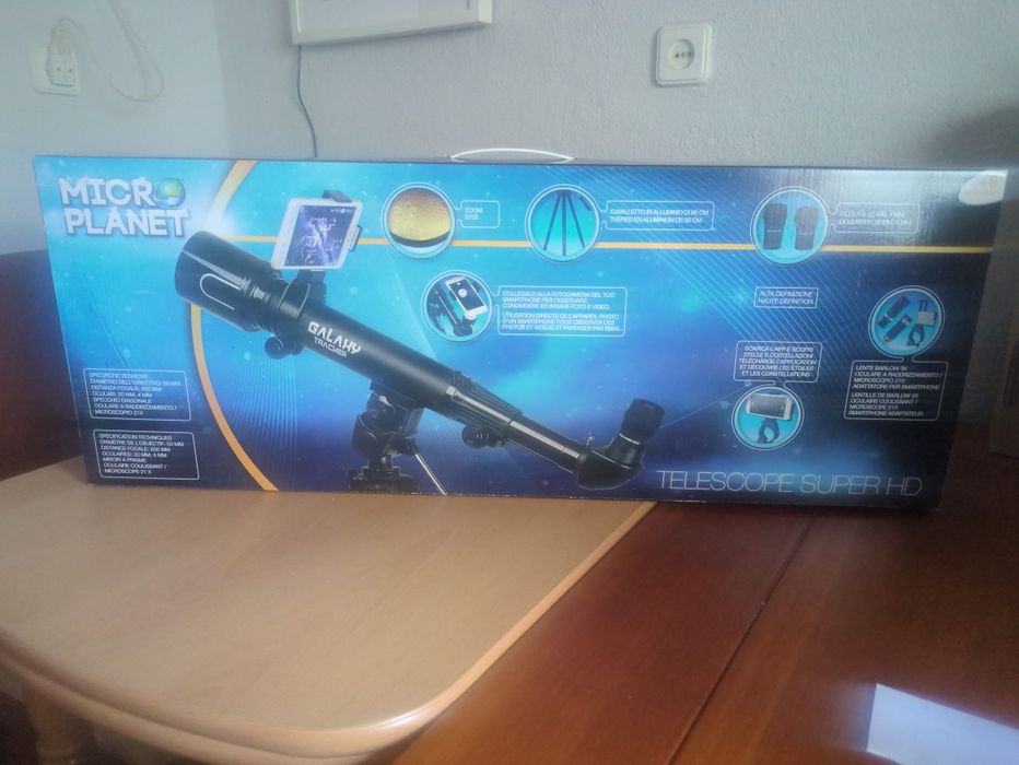 Telescópio micro planeta super HD