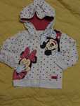 Bluza rozpinana Myszka Minnie r. 86.