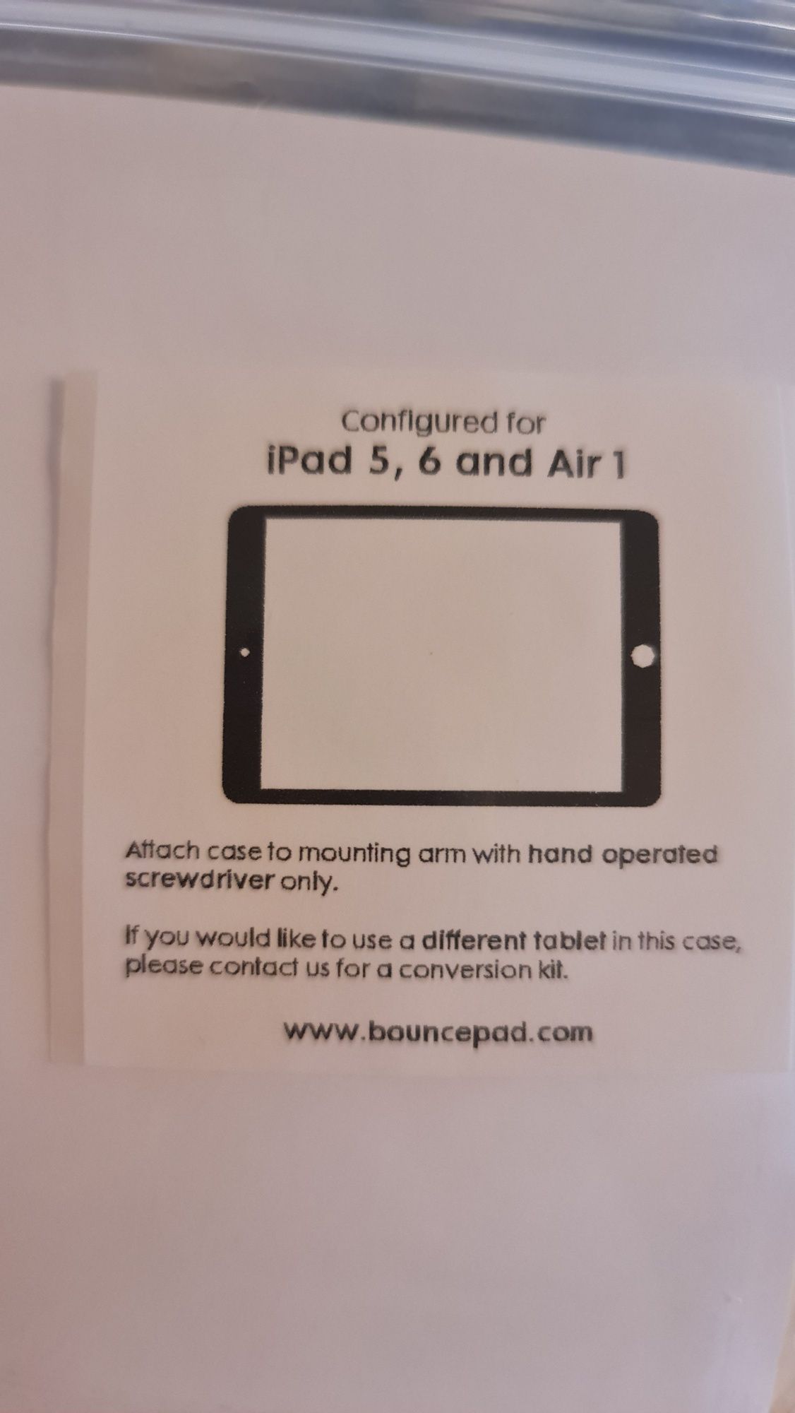 BouncePad Lounge iPad ochrona - zabezpieczenie