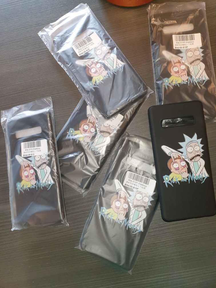 Etui s10 s10plus Rick and Morty Samsung