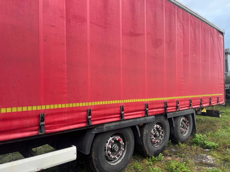 KRONE SDP27 Osie BPW Firanka Hamulce tarczowe