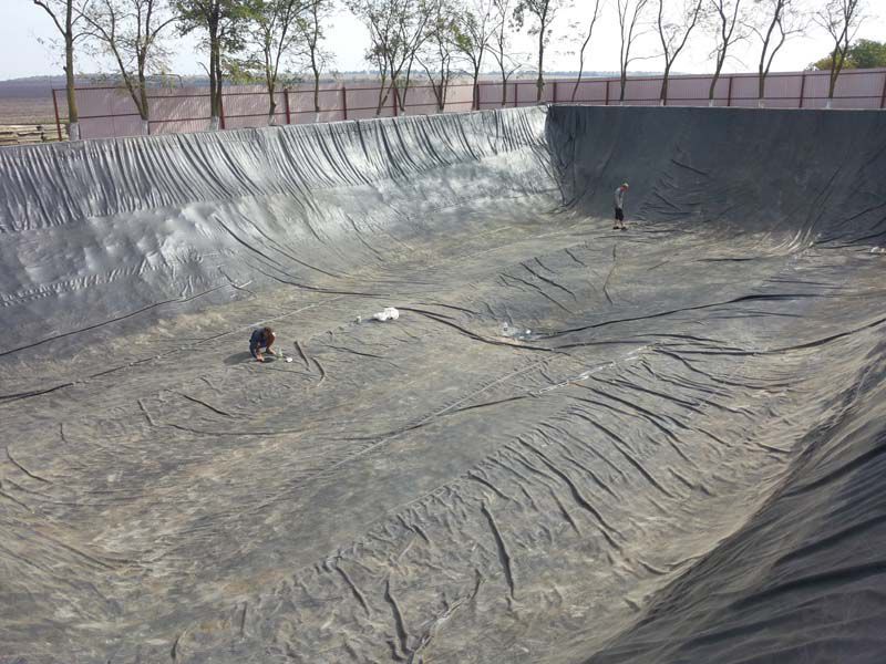 ПВХ плівка для ставка, гідроізоляція водойми