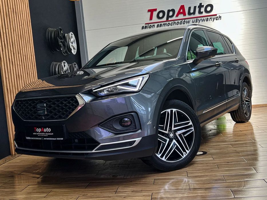 Seat Tarraco full LED * 190KM * bezwypadkowy * Xcellence * kamera * NAVI *50 tys km