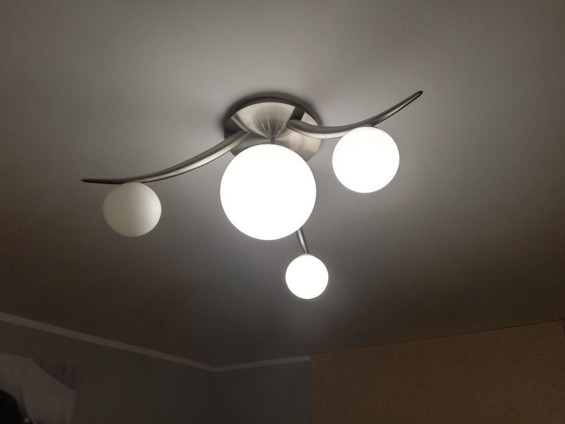 Lampa sufitowa żyrandol kula nowoczesna led duża