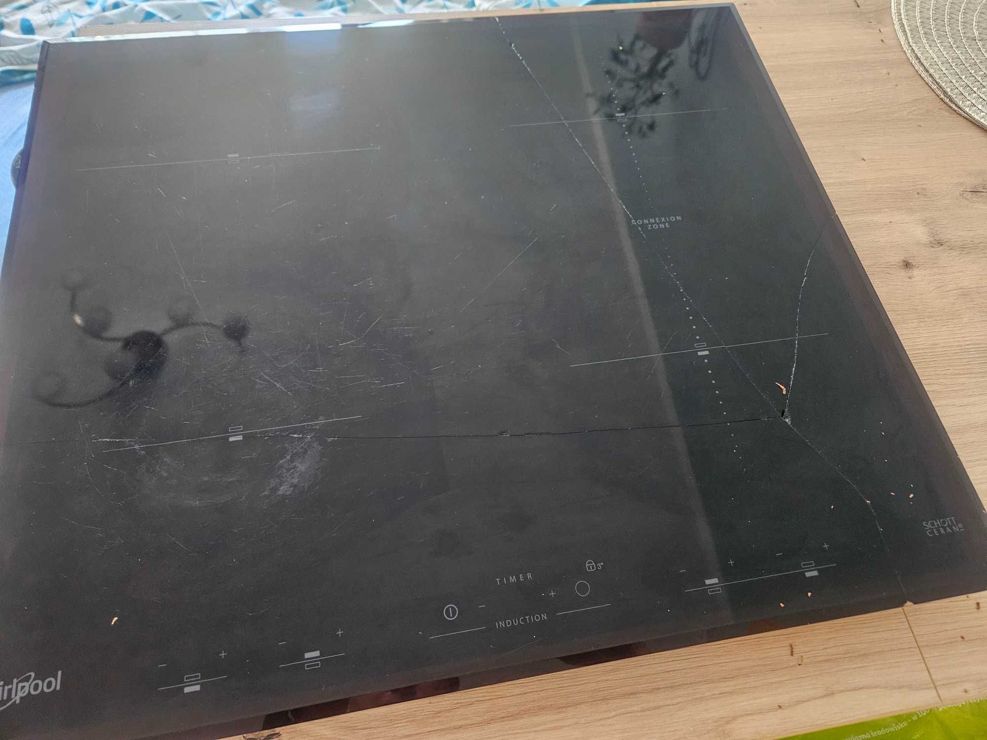 Plyta indukcyjna Whirlpool ACM 932/BA -uszkodzona
