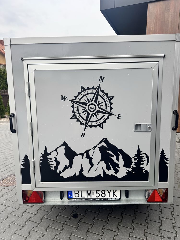 Przyczepa wyprawowa Niewiadow Everest teardrop