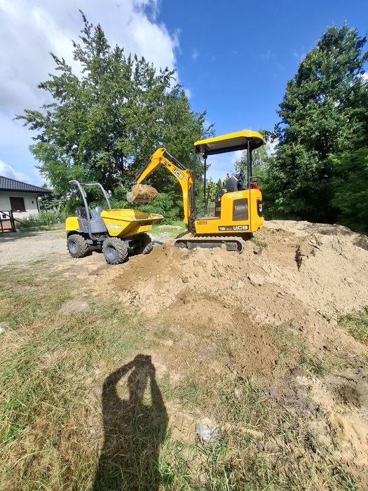 Uslugi koparko ladowarka (roboty ziemne )
