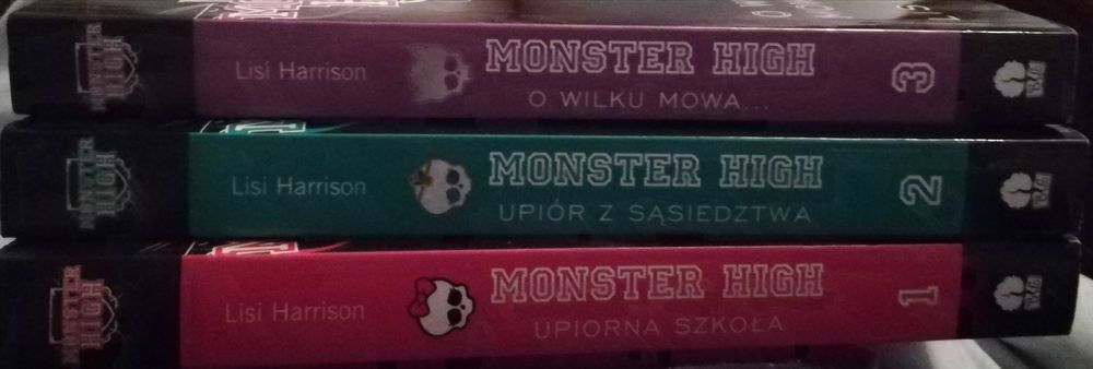 Książki Monster High - Lisi Harrison