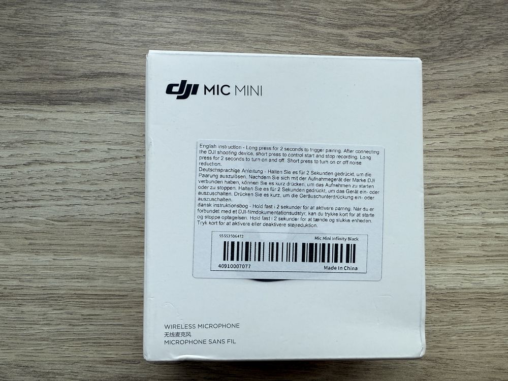 Мікрофон DJI Mic Mini Transmitter Infinity Black
