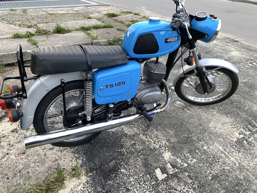 MZ TS 125 rok 83r kompletna renowacja, simson, wsk