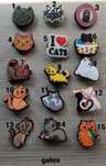 Pins e pins para crocs - gatos