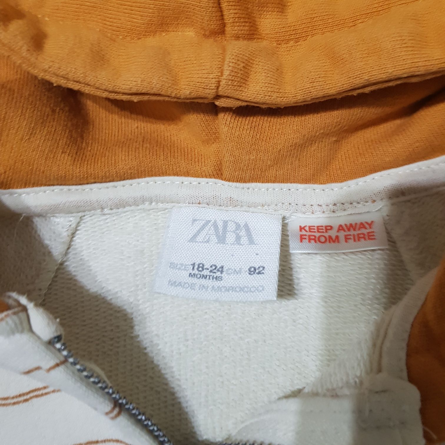 Кофта на молнии Zara  18-24