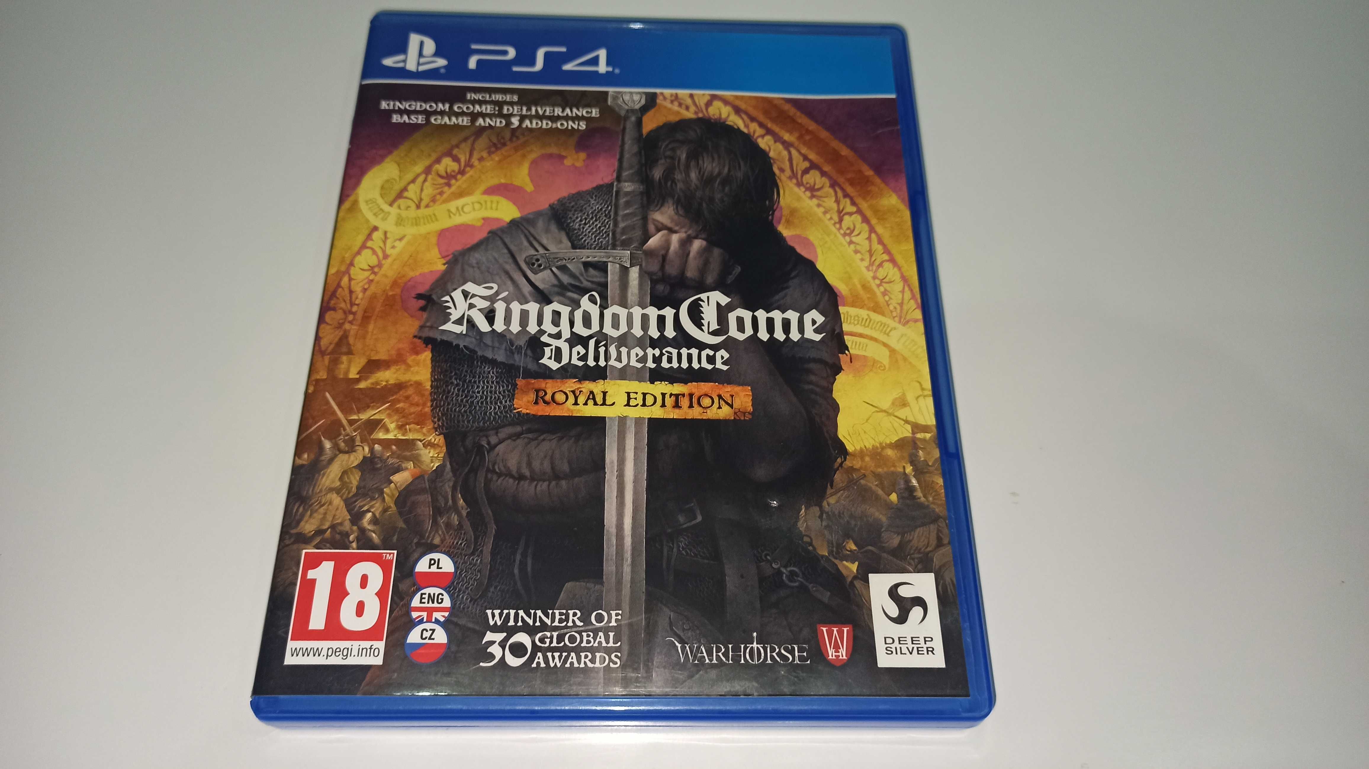 ps4 KINGDOM COME DELIVERANCE Royal EDITION po polsku śreniowieczna RPG
