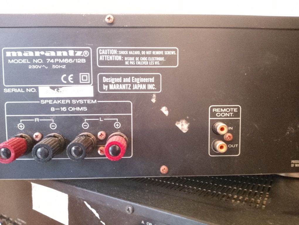 Wzmacniacz "Marantz PM-66SE" 230V. Bez pilota