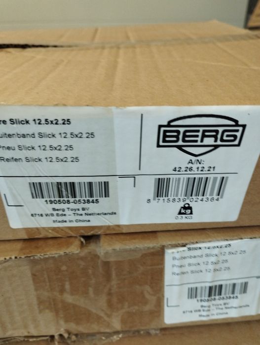 Nowe Opony Berg 12.5x2.25