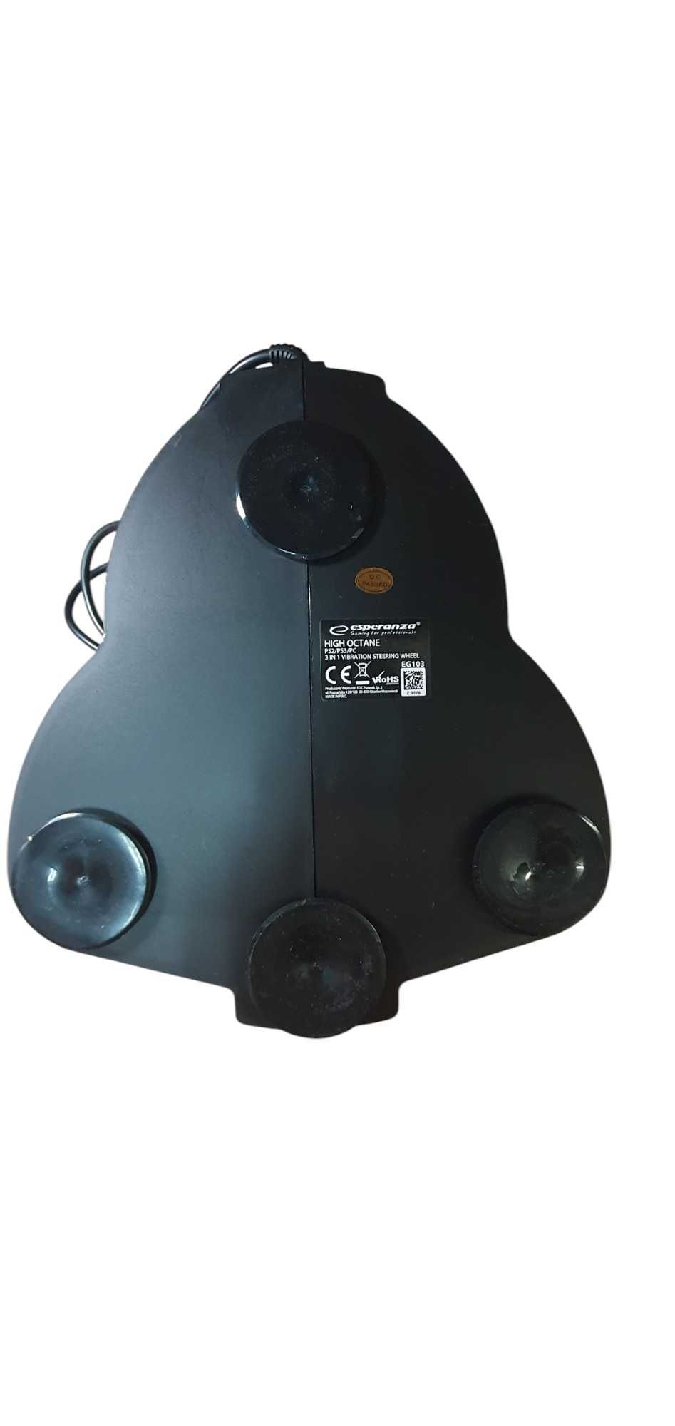 Kierownica z wibracjami EG103 Esperanza do PC/PS2/PS3 HIGH OCTANE