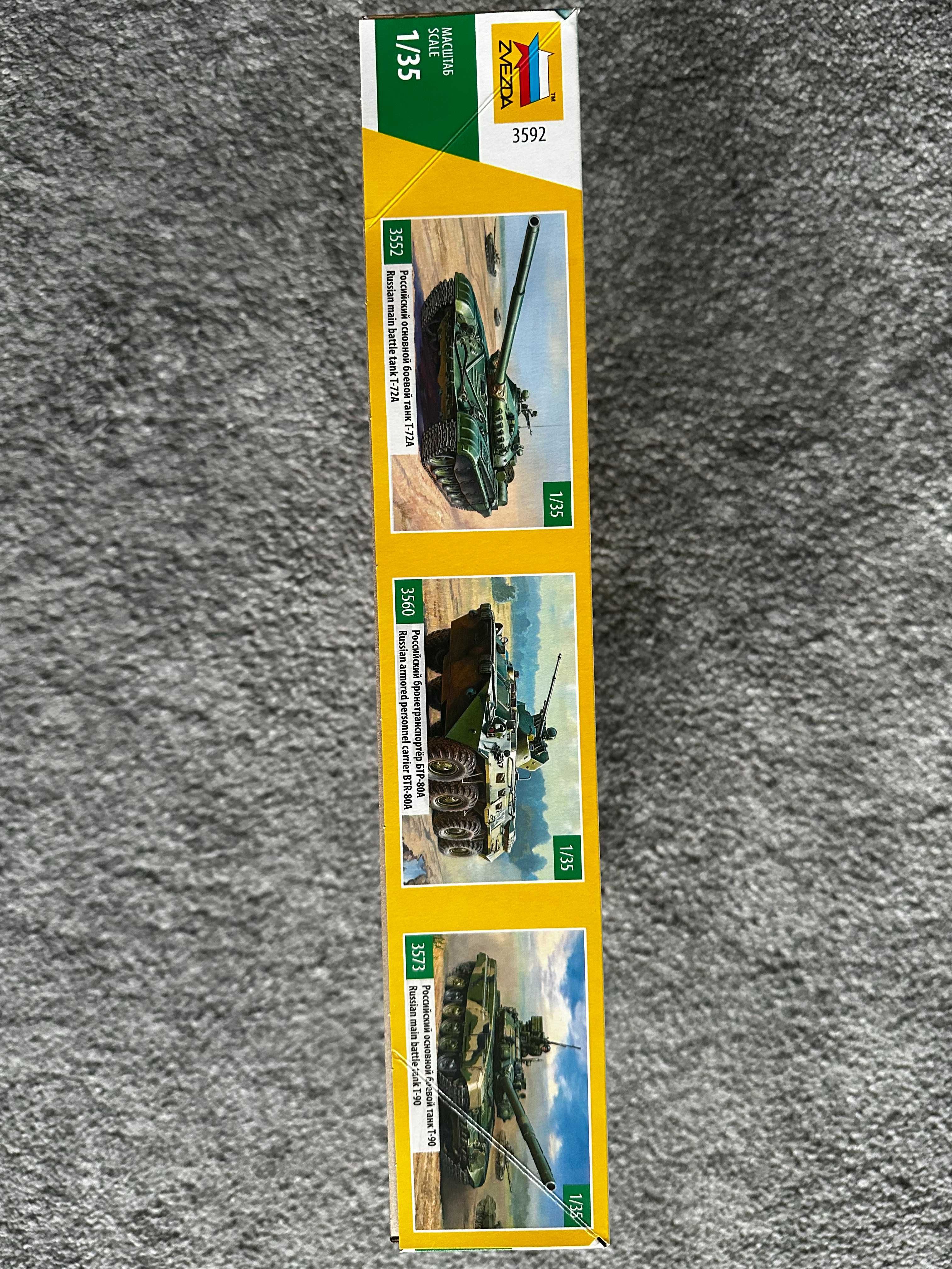 Zvezda 1:35 T-80BV z pancerzem reaktywnym ERA