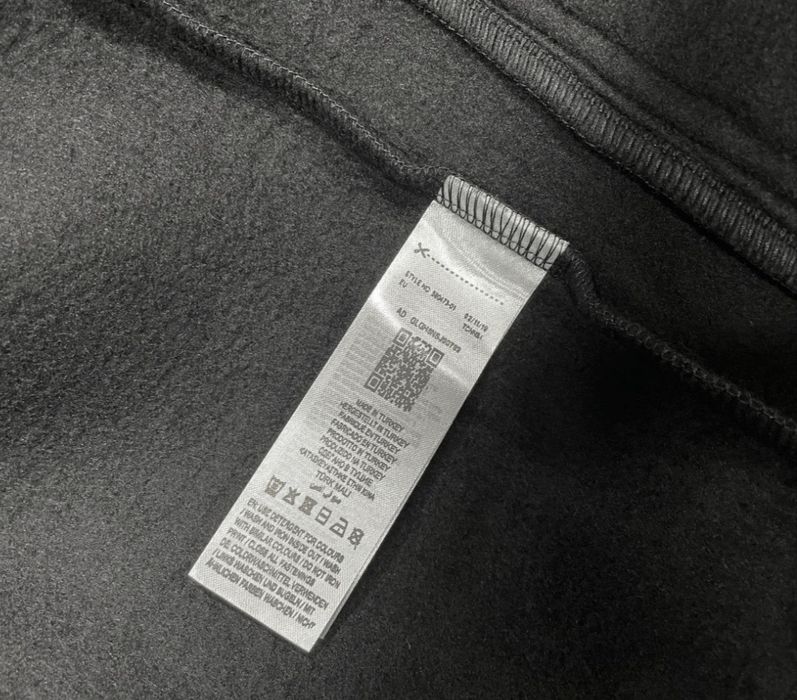 Мужской спортивный костюм Nike зимний теплый на флисе