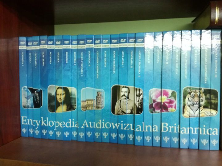 Encyklopedia Brytania dvd nowy 24 tomy cała